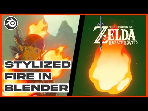 Create this Stylized Fire in Blender 🔥