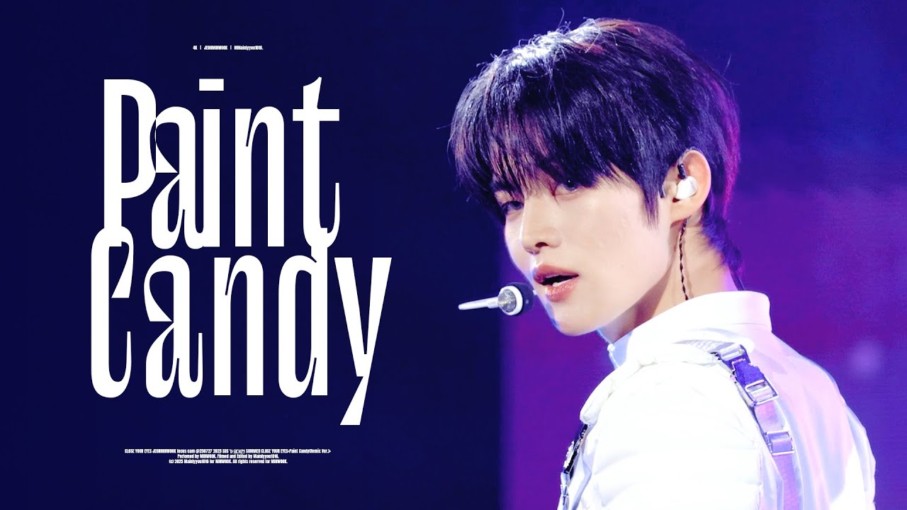 [4K] 250727 | 2025 SBS 가요대전 썸머 클로즈유어아이즈 전민욱 직캠 Paint Candy (Remix Ver.) MINWOOK FOCUS FANCAM