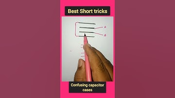 Trick-379) Capacitors in series and parallel | #shorts #ytshorts