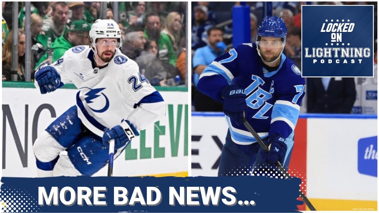 INJURY PLAGUE CONTINUES: How Can the Lightning Navigate New Injuries to Victor Hedman & Max Crozier?