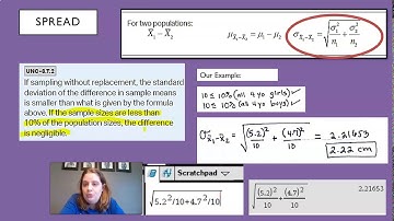 Topic 5.8 - Sampling Distribution 2 Sample Means - AP Statistics - Avon High School