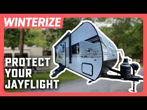 How to Winterize Your JayFlight SLX260BHW RV | Easy RV Winterization Walkthrough