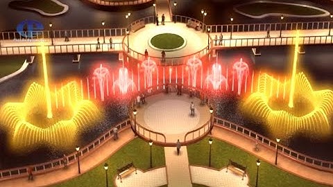 Nhạc Nước Nghệ Thuật Trên Hồ Công Viên