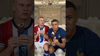 Haaland pranks Mbappé with a SOAP ice cream!(3D Parody)#shorts  #Parody