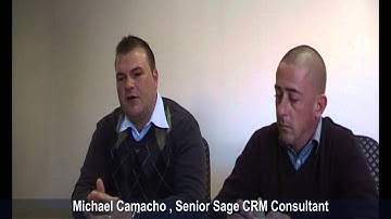 How does the CRM System work and what type of information is stored in it