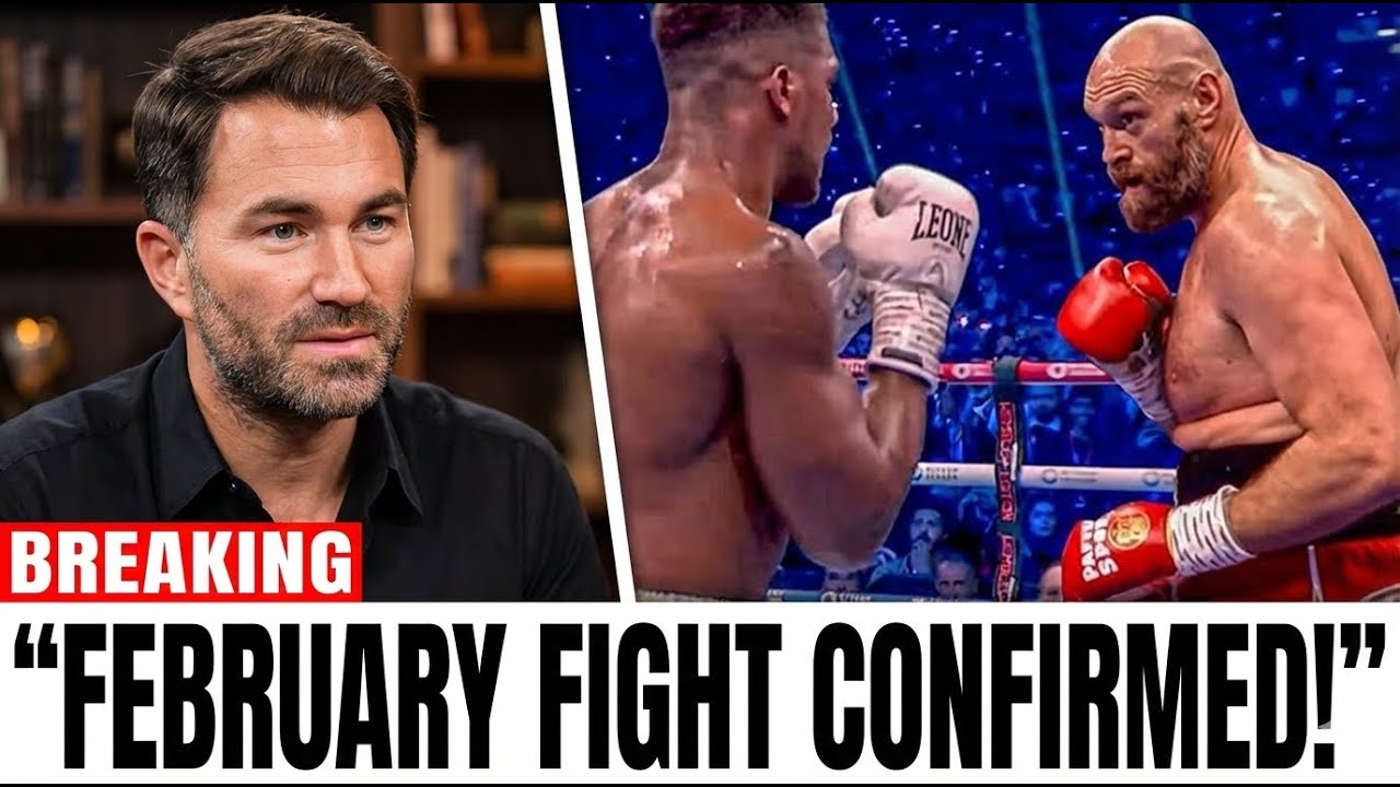 Eddie Hearn Confirms Anthony Joshua vs Tyson Fury Is Set to Happen This Year