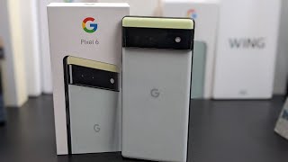 Google Pixel 6 Sorta Seafoam Unboxing & First Look
