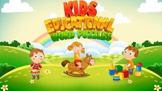 Kids Educational Word Puzzles - Iosandroid Gameplay Trailer By Gameiva