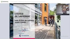 Ecole de Savignac: 'La délocalisation des formations en hospitality management en Afrique'.