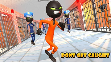 Stickman Prison Escape Survival Mission - Gameplay Trailer (Android Game)