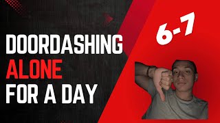 She Bailed… So I Did DoorDash Alone!