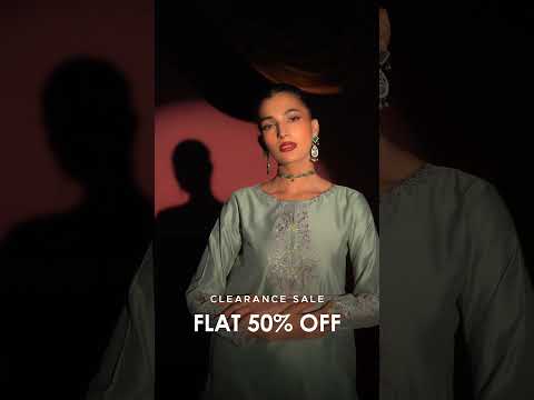 CLEARANCE SALE | FLAT 50%