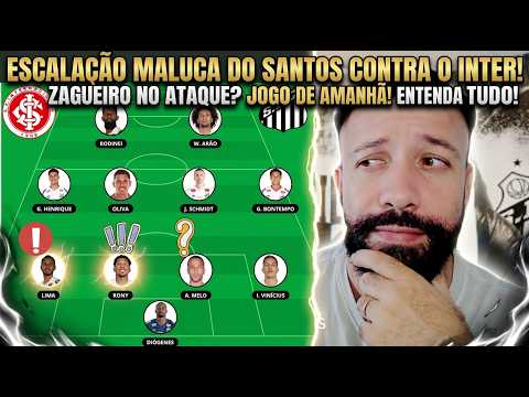 CRAZY SANTOS LINEUP AGAINST INTER