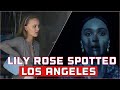 Lily-Rose Depp spotted in Los Angeles After Her Movie Shot Nosferatu