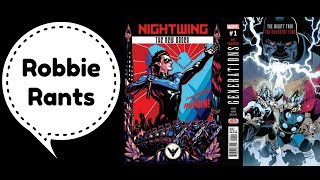 Weekly Comic Book Review 08/23/17 - Robbie Rants #112