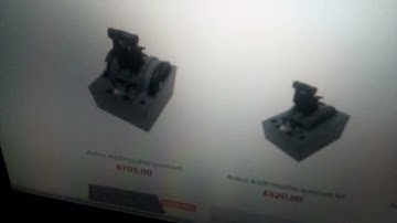 3D Printable Airbus Throttle Quadrant and Other Airbus Mechanics