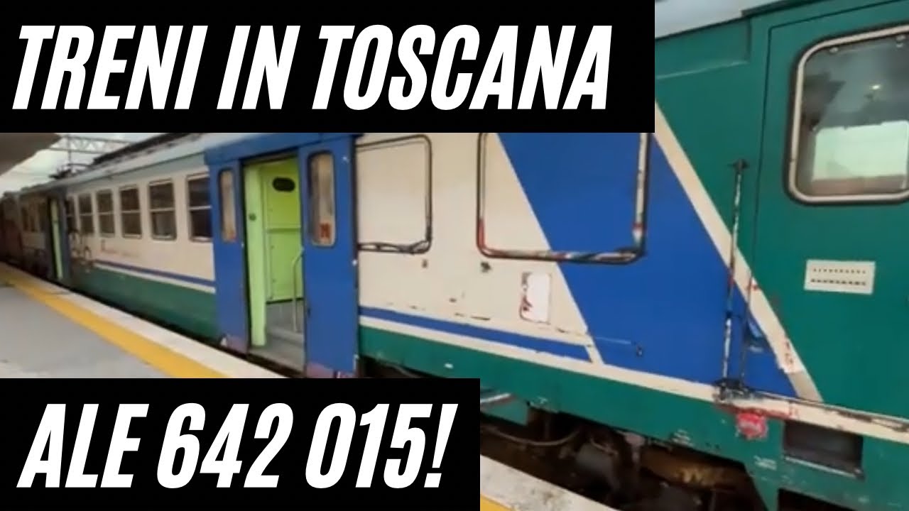Treni in giro per la Toscana! - Prato, Firenze, Empoli, Pisa - ALe 642.015 ancora in vita!