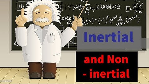 Inertial and Non - Inertial Frame Of Reference/Special Theory Of Relativity/Physics Lectures
