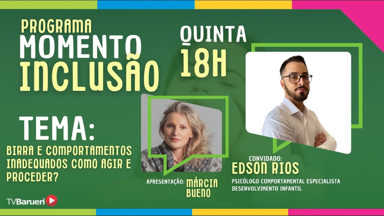 Birra E Comportamentos Inadequados Como Agir E Proceder ? | Momento Inclusão