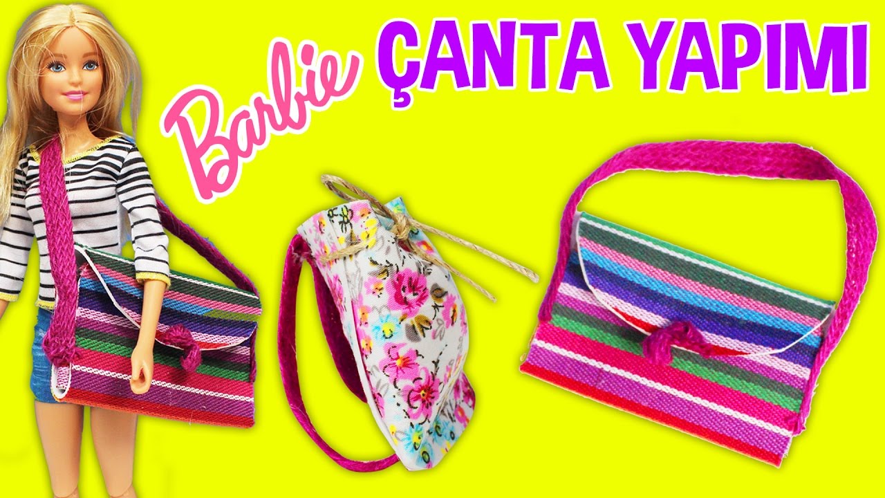 Barbie Oyuncak Bebek İçin YENİ Plaj Çantası Barbie Türkçe İzle