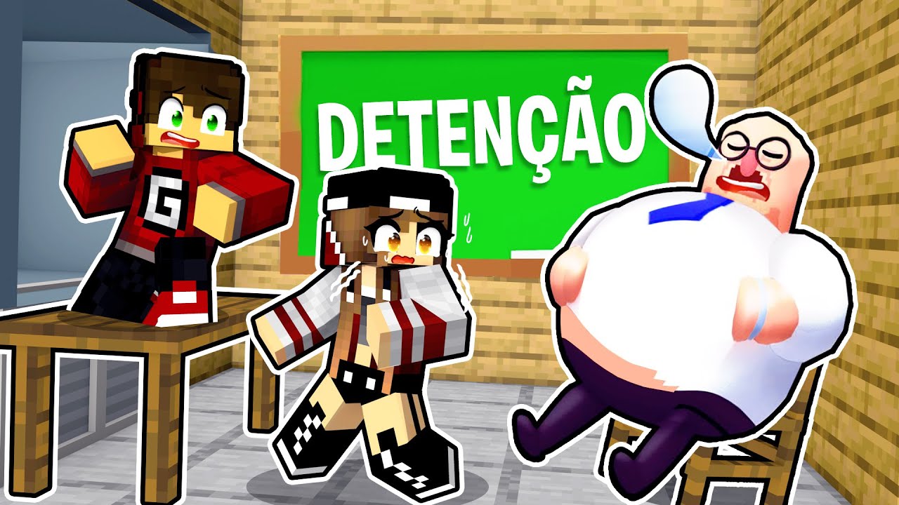 FUJA DA DETENÇÃO COM A VALENTONA no MINECRAFT! ✭ Guihh ✭