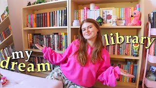 Building & organizing my dream home library!