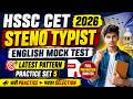 HSSC CET Group C Steno Typist English Mock Test PDF 2026 | Practice Set 5 #MockTest