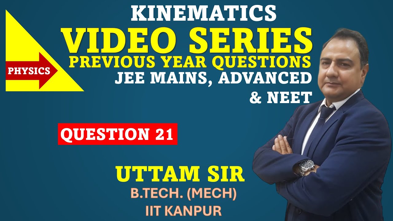 KINEMATICS PYQ QUESTION 21