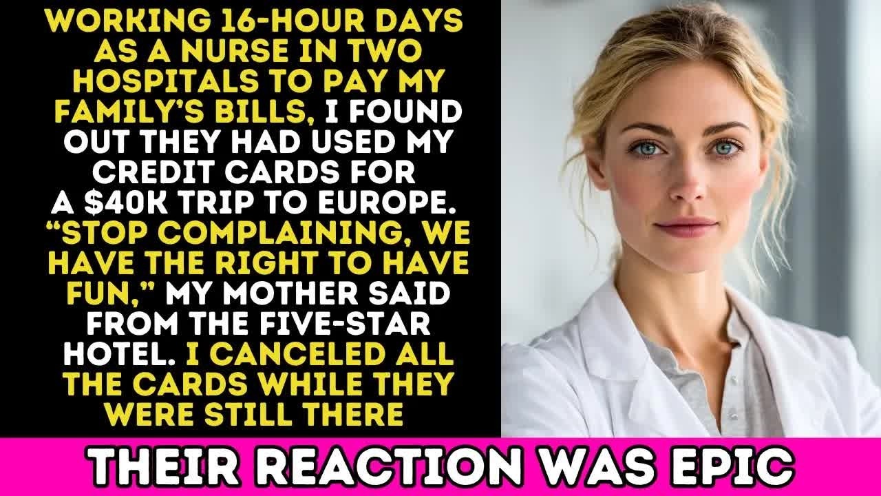 My Family Used My Credit Cards for Vacation—I Was Working Double Shifts