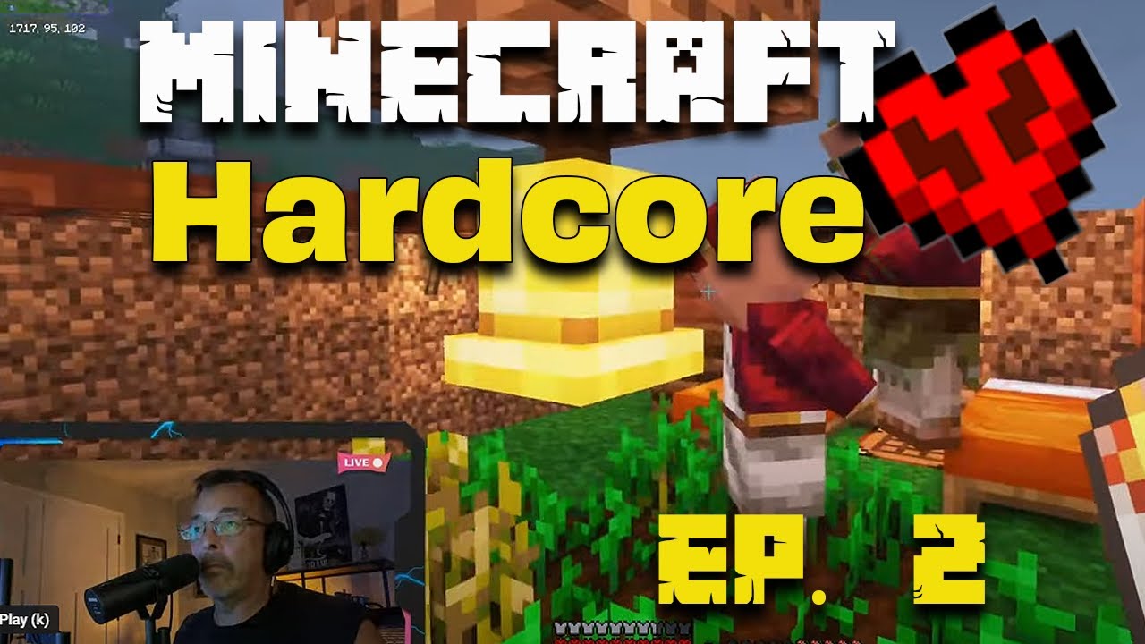 Minecraft Live - Hardcore - Part 2 - YouTube