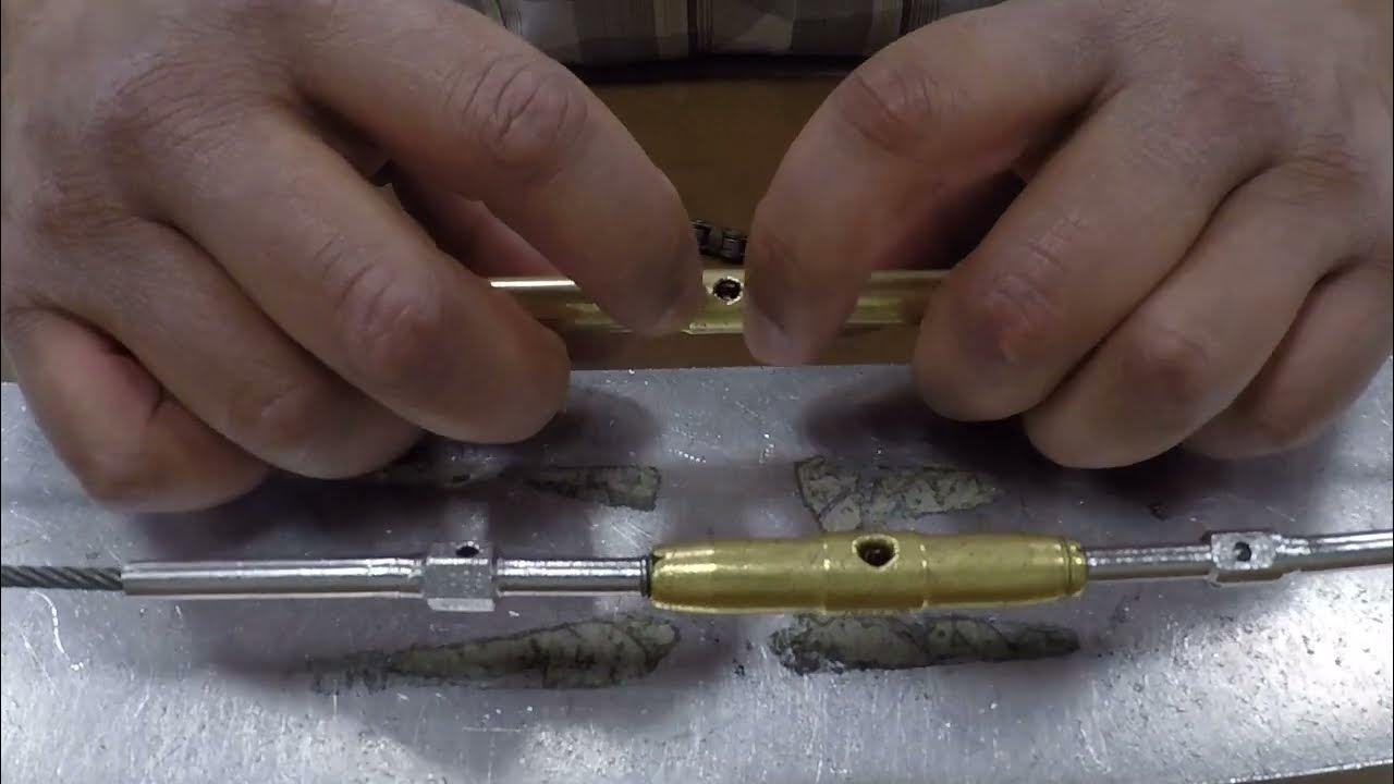 how-to-use-aircraft-flight-control-cable-clamps-youtube