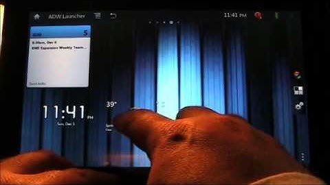 Viewsonic G-Tablet G-Tab GTab TnT Lite 2.20 Android 2.2 Application Demo