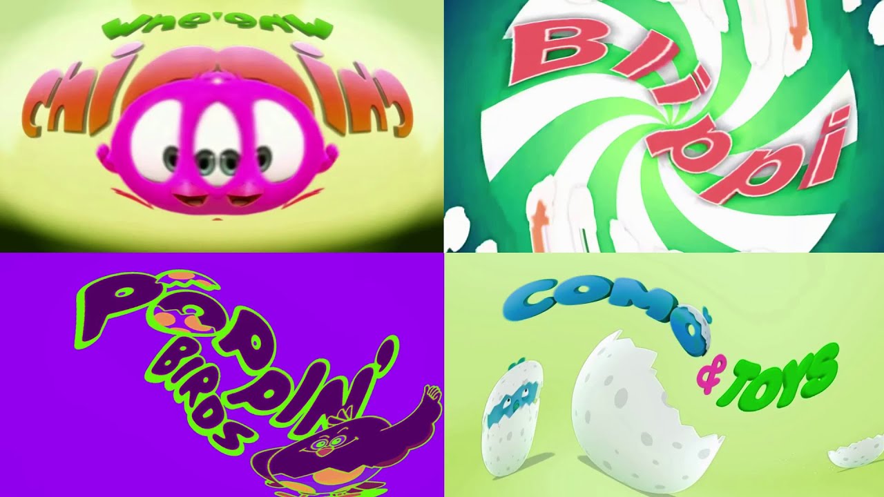 Подборка потрясающих эффектов: Where's Chicky, Netflix, Blippi, Poppin' Birds, Como и Toys