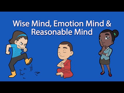 DBT Skills: Wise Mind, Emotional Mind & Reasonable Mind