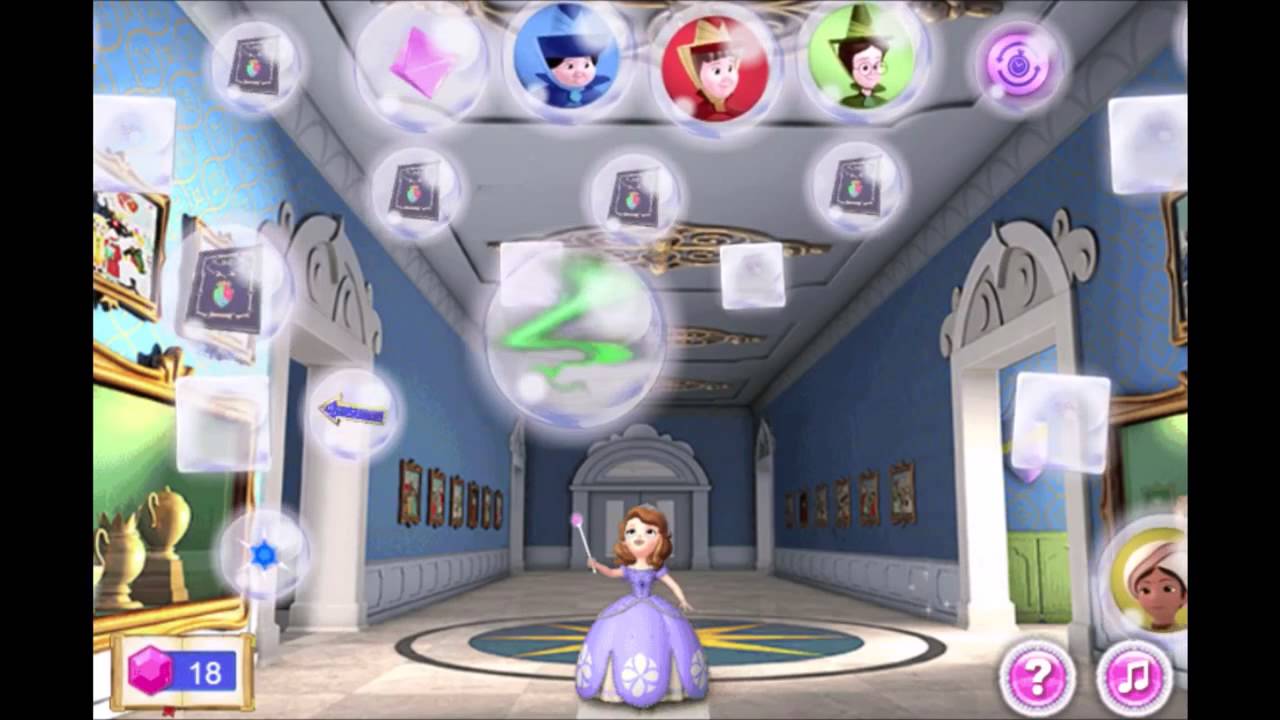 Sofia The First Royal Bubble Rescue - Disney Princess Sofia Baby Games ...