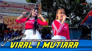 VIRAL MUTIARA❗️Rogo Samboyo Putro Live Tunglur Badas Pare 