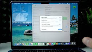 MacBook Air M5 – How to view battery health, power saving mode, and optimized charging screenshot 4