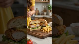 Crispy Zinger Burger ?? | Better Than Fast Food! #shorts