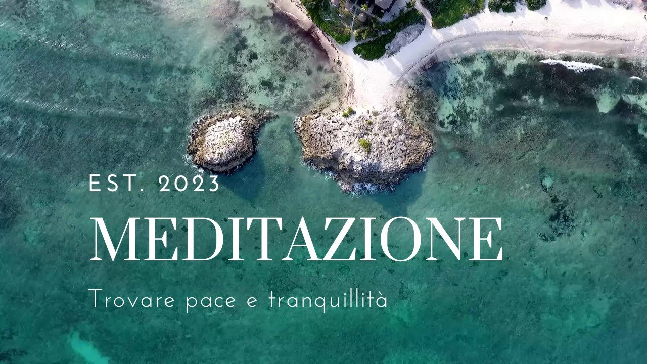 Meditazione costiera in 4K: Rilassarsi e distendersi con il suono ...