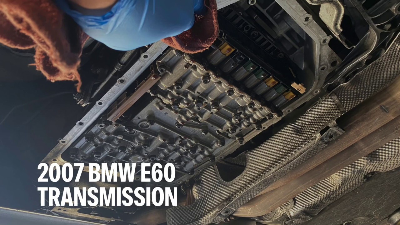2007 BMW E60 Transmission Leak Repaired YouTube