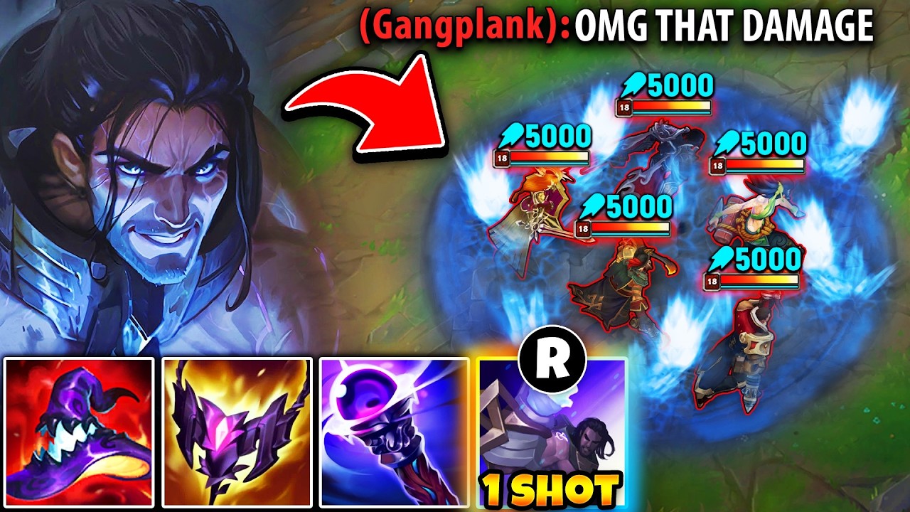 NOBODY EXPECTS THIS RIDICULOUS FULL AP SYLAS DAMAGE (INSANE AP RATIOS)