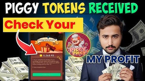 Piggy Piggy: Airdrop & Withdrawal Details Explained