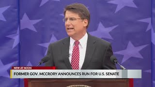 Former NC Gov. Pat McCrory running for US Senate
