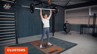 Barbell Cluster (Squat Clean Thruster)