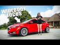 WIDEBODYING MY LITTLE SISTER’S FORD FOCUS PT. 2! (Coilover Install)