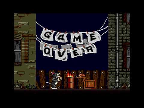 Game Over Tom And Jerry Frantic Antics Genesis