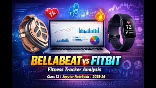 BELLABEAT FITBIT FITNESS TRACKER ANALYSIS CLASS-12 "Presentation" USING JUPYTER NOTEBOOK 2025-26