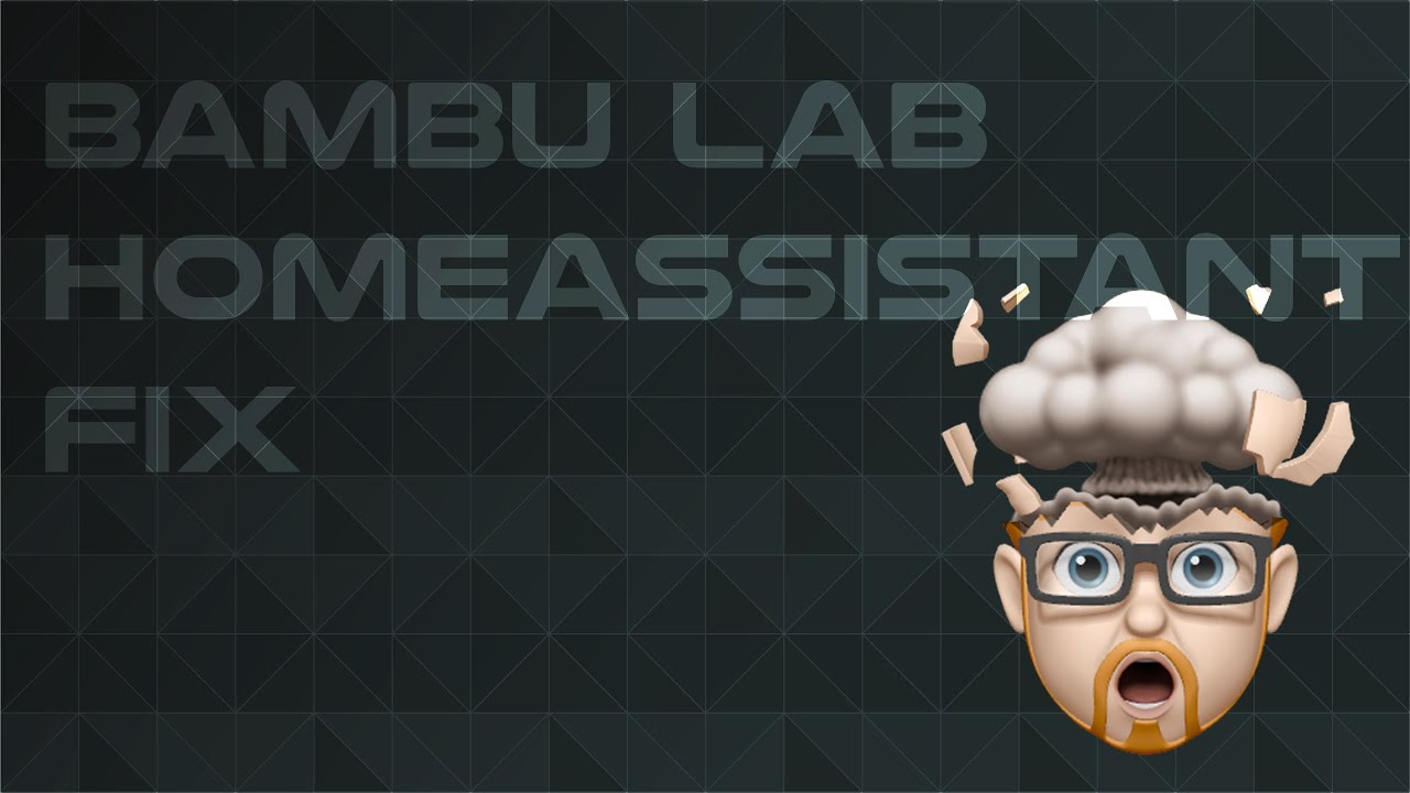 Bambu Lab X1C Update 1.04 - Homeassistant fix - YouTube