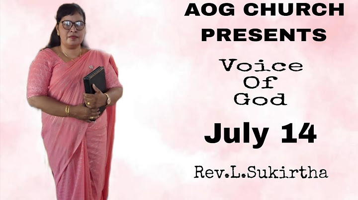 கர்த்தர் உங்களை ஆசீர்வதிப்பார்..|Voice of God|Rev.L.Sukirtha|Aog Church Araly|Jaffna Sri Lanka|