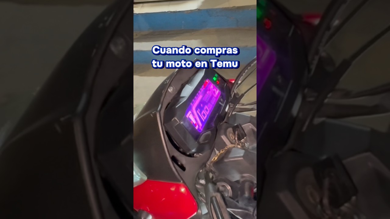 Moto de temu 🚀🏍️ #motos #mecanica